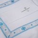 Одежда на крестины Костюм Промінчик короткий рукав, интерлок, белый с голубым, Betis Фото №2