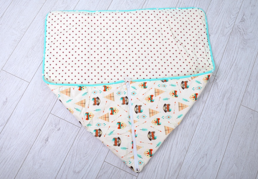 Конверт-одеяло для новорожденных с пуговицами Вождь краснокожих, летний, MagBaby