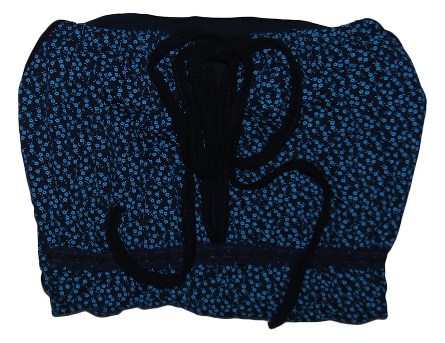 Ночнушки для кормления Ночная трикотажная рубашка в роддом Viola Dark Blue, Укртрикотаж