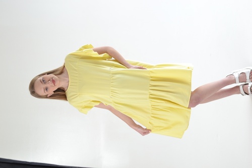 Сукня Mollie для вагітних та годуючих, лимон, Dizhimama, Лимонний, 42