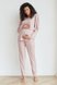 Піжами, домашні костюми Домашні штани для вагітних 4040051-1, пудра, To be Фото №4