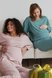 Піжами, домашні костюми Домашні штани для вагітних 4040051-1, пудра, To be Фото №3