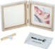 Бебі Арт - пам'ятні подарунки Подвійна дерев'яна рамка з відбитком ручки, Baby art Фото №2