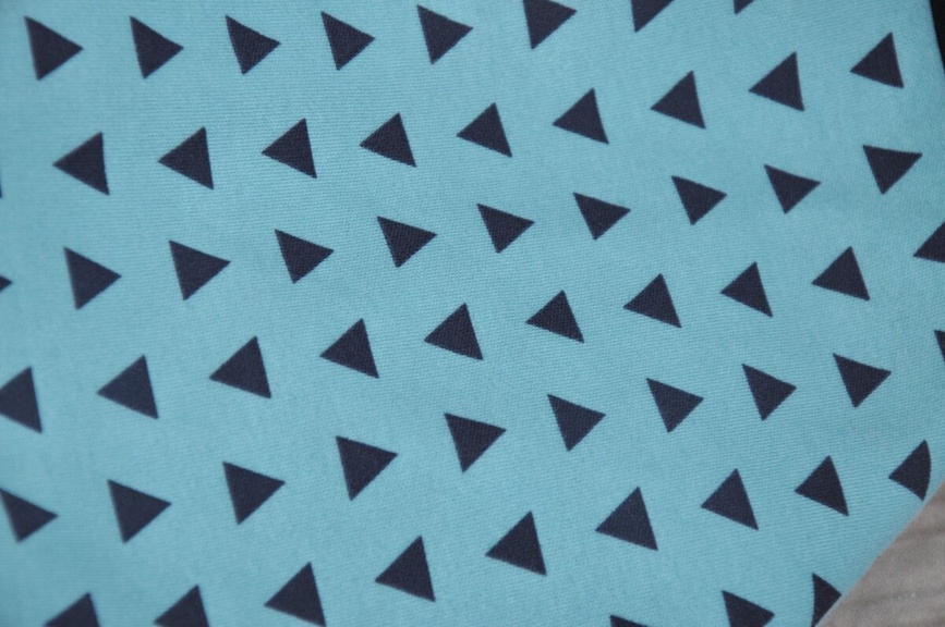 Пелюшки-кокони Комплект безрозмірних коконів Трикутники, блакитні, MagBaby