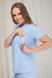 Пижамы, домашние костюмы Футболка для беременных и кормящих мам, голубой, ТМ Dianora Фото №2