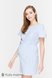 Плаття на кожен день Платье для беременных и кормящих KAMILLA, бело-голубая узкая полоска, ТМ Юла мама Фото №3