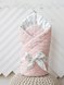 Демісезонні конверти Конверт-ковдра для новонароджених велюровий Tessera, рожевий, MagBaby Фото №1