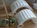 Шезлонги, кресла-качалки Универсальная развивающая качалка-кроватка White Maxi, с матрасиком (цвет на выбор), Uka-Chaka Фото №3