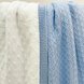 Одеяла и пледы Плед WellSoft Ромб мелкий голубой, Маленькая Соня Фото №4