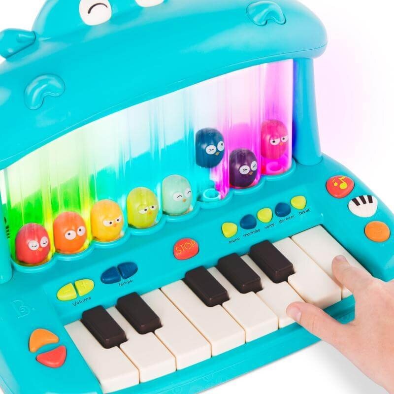 Музыкальные Музыкальная игрушка ГИППОПОФОН со светом и звуком, Battat