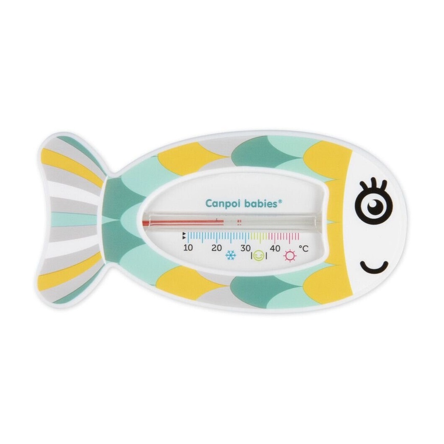 Термометры Термометр для воды Рыбка розовый, Canpol babies