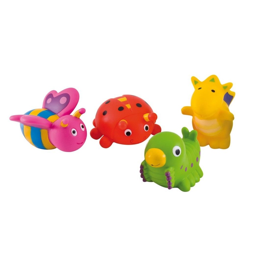 Іграшки в ванну Іграшки для купання Сад 4 шт, Canpol babies