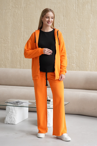 Штани Спортивні штани для вагітних 4353114-4, помаранчеві, To be