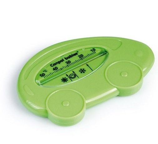 Термометры Термометр для воды Авто, зеленый, Canpol babies