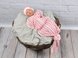 Пелюшки-кокони Комплект безрозмірних коконів Трикутники, рожеві, MagBaby Фото №2