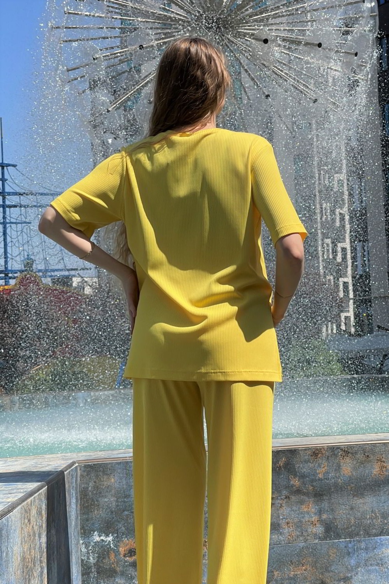 Блузи, сорочки Костюм для вагітних 2307(2184) 1447, жовтий , Dianora