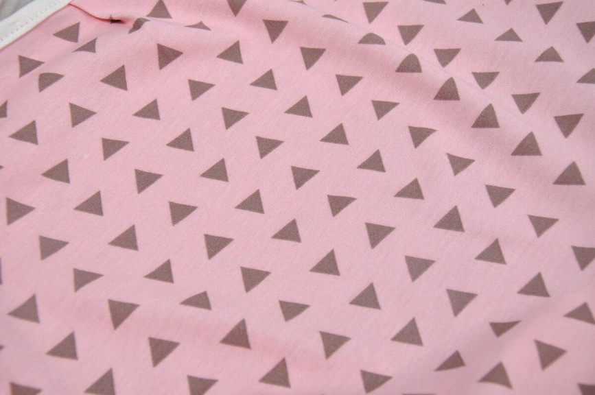 Пелюшки-кокони Комплект безрозмірних коконів Трикутники, рожеві, MagBaby