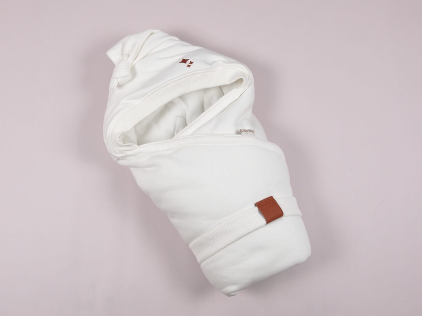 Конверт-одеяло для новорожденных Pixy, демисезонный, молочный, MagBaby