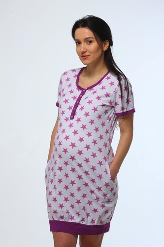Туники Платье-туника для беременных Virginia органический хлопок, Мамика