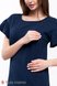 Блузы, рубашки Блузка для беременных и кормящих мам ROWENA, синий, Юла Мама Фото №2