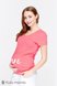 Футболки для беременных Трикотажная футболка-реглан для беременных HARLEY, ярко-розовый, Юла мама Фото №2