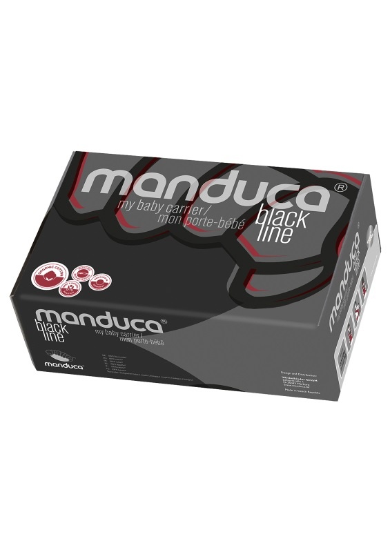 Эргорюкзаки Слинг-рюкзак MANDUCA BlackLine - Radical Red, one size, ТМ Manduca
