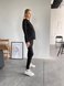 Спортивные костюмы Костюм утепленный Katrin для беременных и кормящих, черный, Dizhimama Фото №3