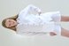 Спортивные костюмы Комплект муслиновый Sofa для беременных и кормящих, белый, Dizhimama Фото №2