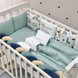 Постелька Комплект постельного белья в кроватку Art Design Ламы + бортик коса, 6 элементов, Маленькая Соня Фото №3