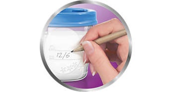 Молокоотсосы и аксессуары Контейнеры для хранения грудного молока SCF618/10, Avent