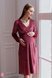 Нарядные платья Праздничное платье для беременных и кормящих мам JEN, бордовое, Юла мама Фото №3