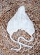 Шапки демісезонні Шапочка Коси для новонароджених на махрі, 3-6 міс, молочна, MagBaby Фото №2
