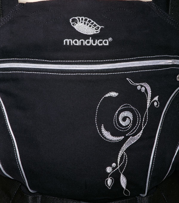 Эргорюкзаки Слинг-рюкзак MANDUCA Silver Lily - Limited Edition!, one size, ТМ Manduca