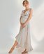 Сарафани для вагітних і годуючих Сарафан-сукня максі на запах для вагітних 20116 сірий, DISMA Фото №5