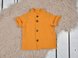 Летние комплекты Муслиновая рубашка с шортами Ned, горчичный, MagBaby Фото №3