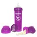 Бутылочки Антиколиковая бутылочка фиолетовая 4+ мес., 330 мл, (78017), Twistshake Фото №2