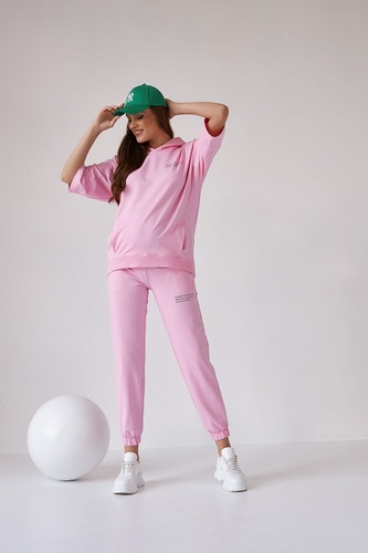 Спортивні костюми Костюм спортивний для вагітних та годуючих мам, рожевий, ТМ Dianora