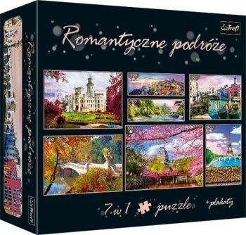 Пазли, мозаїка Пазли - (7в1) - "Романтична подорож",Trefl