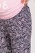 Брюки для беременных и кормящих мам Cвободные брюки HANNA, принт розовые с белым пейсли на темно-синем, Юла Мама Фото №6