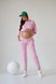 Спортивные костюмы Костюм спортивный для беременных и кормящих мам, розовый, ТМ Dianora Фото №5