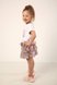 Детские платья Юбка-шорты для девочек 3 - 7 лет с шифоном, бежева, Модный карапуз Фото №4
