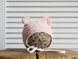Чепчики, шапочки для новонародженних Велюрова шапка Tessera, рожева, MagBaby Фото №2