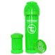 Бутылочки Антиколиковая бутылочка зеленая 4+ мес., 330 мл, (78016), Twistshake Фото №1