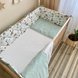 Постелька Комплект постельного белья Baby Dream Радуга, 6 элементов, Маленькая Соня Фото №3