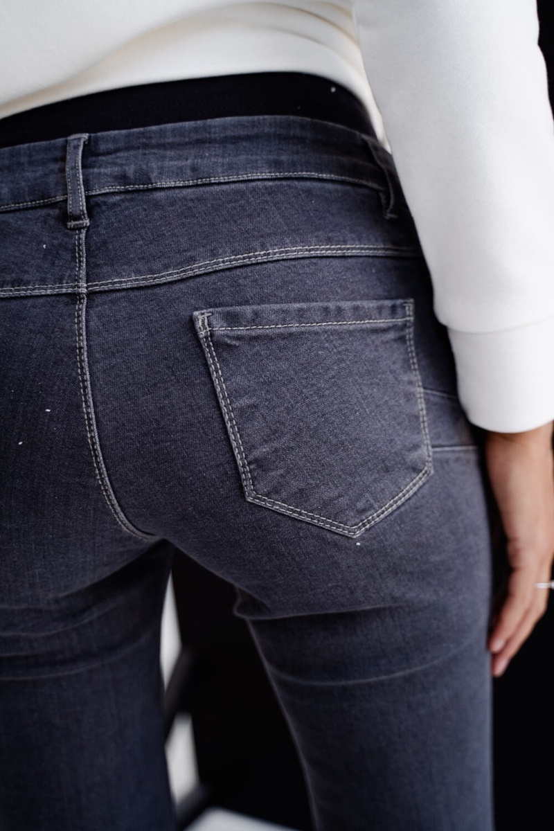 Джинсы Брюки джинсовые для беременных 1225460-7 серый варка2, To be