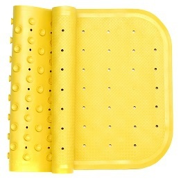 Килимки в ванну Антиковзаючий килимок у ванну XL, жовтий, KINDERENOK
