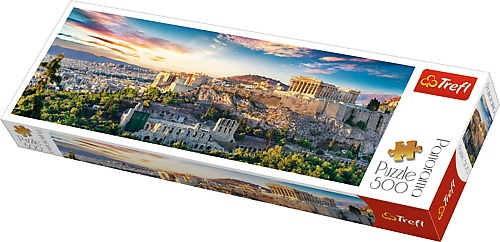 Пазли, мозаїка Пазли - (500 елм.) Панорама - "Акрополіс", Афіни ,Trefl