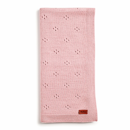 Одеяла и пледы Плед трикотажный Air 1406-TTA-24, powder pink, розовый дым, Twins