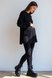 Лосины, Леггинсы Трикотажный костюм для беременных 4473151-4, черный, To be Фото №1