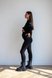 Лосины, Леггинсы Трикотажный костюм для беременных 4473151-4, черный, To be Фото №5